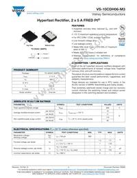 VS-10CDH06-M3/I Datasheet Cover