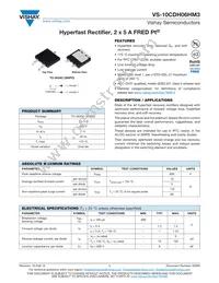 VS-10CDH06HM3/I Datasheet Cover