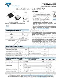 VS-10CVH02HM3/I Datasheet Cover