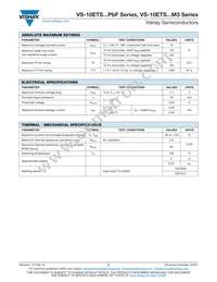 VS-10ETS12PBF Datasheet Page 2