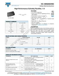 VS-10MQ060HM3/5AT Datasheet Cover