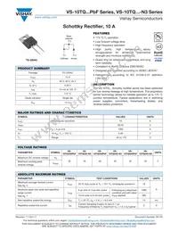 VS-10TQ045-N3 Datasheet Cover
