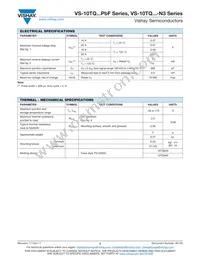 VS-10TQ045-N3 Datasheet Page 2