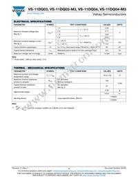 VS-11DQ04TR Datasheet Page 2