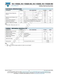 VS-11DQ06TR Datasheet Page 2