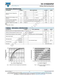 VS-121NQ045PBF Datasheet Page 2