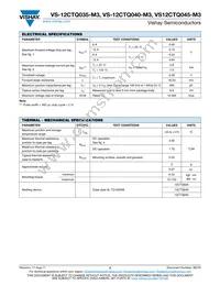 VS-12CTQ045-M3 Datasheet Page 2