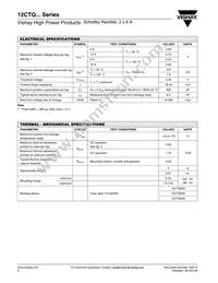 VS-12CTQ045PBF Datasheet Page 2