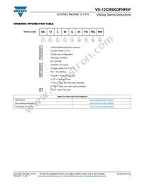 VS-12CWQ03FNTRPBF Datasheet Page 5