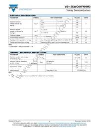 VS-12CWQ04FNHM3 Datasheet Page 2