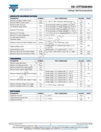 VS-12TTS08HM3 Datasheet Page 2