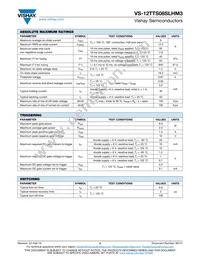 VS-12TTS08SLHM3 Datasheet Page 2
