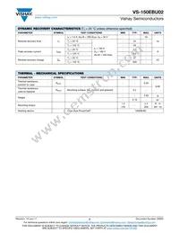 VS-150EBU02 Datasheet Page 2