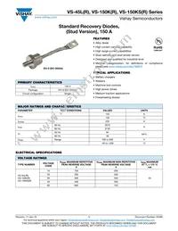 VS-150K40AM Datasheet Cover