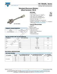 VS-150UR120DL Datasheet Cover