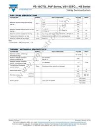VS-15CTQ045-N3 Datasheet Page 2