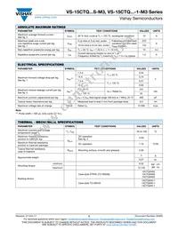 VS-15CTQ045STRR-M3 Datasheet Page 2