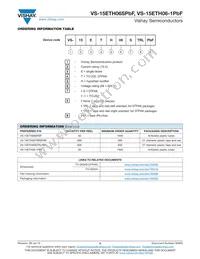 VS-15ETL06SPBF Datasheet Page 5