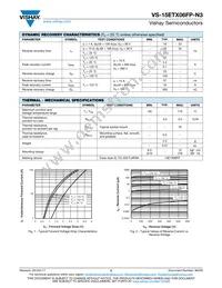 VS-15ETX06FP-N3 Datasheet Page 2