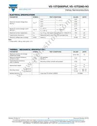VS-15TQ060-N3 Datasheet Page 2