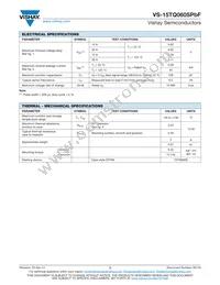 VS-15TQ060STRLPBF Datasheet Page 2