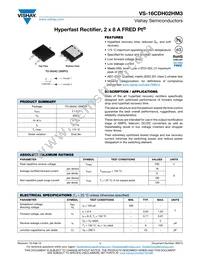 VS-16CDH02HM3/I Datasheet Cover