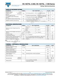VS-16CTQ080STRR-M3 Datasheet Page 2
