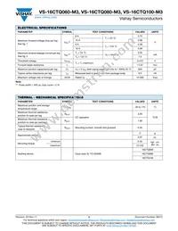 VS-16CTQ100-M3 Datasheet Page 2