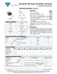 VS-16CTQ100-N3 Datasheet Cover