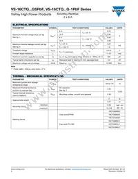 VS-16CTQ100GSPBF Datasheet Page 2