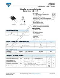 VS-18TT045-F Datasheet Cover