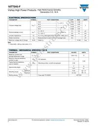 VS-18TT045-F Datasheet Page 2