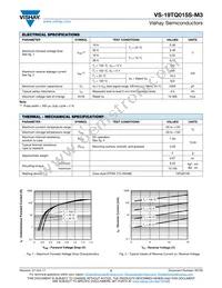 VS-19TQ015STRL-M3 Datasheet Page 2
