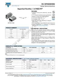 VS-1EFH02WHM3-18 Datasheet Cover