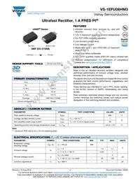 VS-1EFU06HM3/I Datasheet Cover