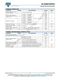 VS-200MT40KPBF Datasheet Page 2