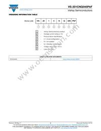 VS-201CNQ045PBF Datasheet Page 5