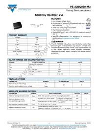 VS-20BQ030-M3/5BT Datasheet Cover