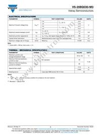 VS-20BQ030-M3/5BT Datasheet Page 2
