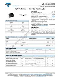 VS-20BQ030HM3/5BT Datasheet Cover