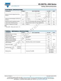 VS-20CTQ045HN3 Datasheet Page 2