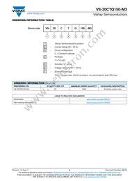 VS-20CTQ150-M3 Datasheet Page 5