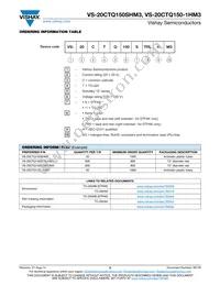 VS-20CTQ150STRRHM3 Datasheet Page 5