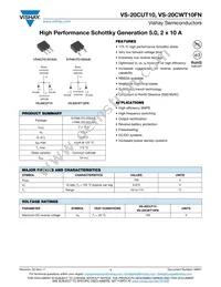 VS-20CWT10FN Datasheet Cover