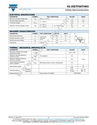 VS-20ETF06THM3 Datasheet Page 2