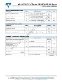 VS-20ETS12FPPBF Datasheet Page 2