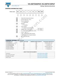 VS-20ETS12STRLPBF Datasheet Page 5