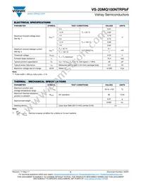 VS-20MQ100NPBF Datasheet Page 2