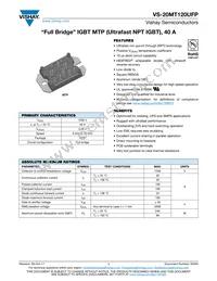 VS-20MT120UFP Datasheet Cover