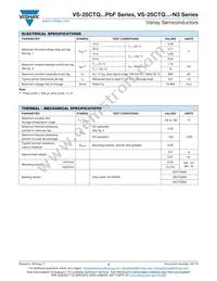 VS-25CTQ045-N3 Datasheet Page 2